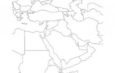 Printable Blank Map Of Middle East Printable Maps