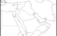Printable Blank Map Of Middle East Printable Maps