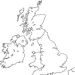 Printable Blank UK Map With Outline Transparent PNG Map PDF