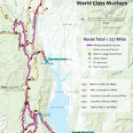 Printable Iditarod Trail Map Printable Maps