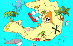 Printable Kids Pirate Treasure Map Printable Maps