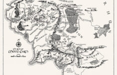 Printable Lord Of The Rings Map Printable Maps