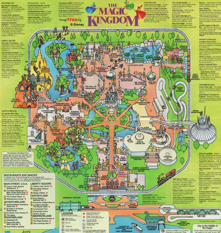 Printable Magic Kingdom Park Map 2019 Adams Printable Map