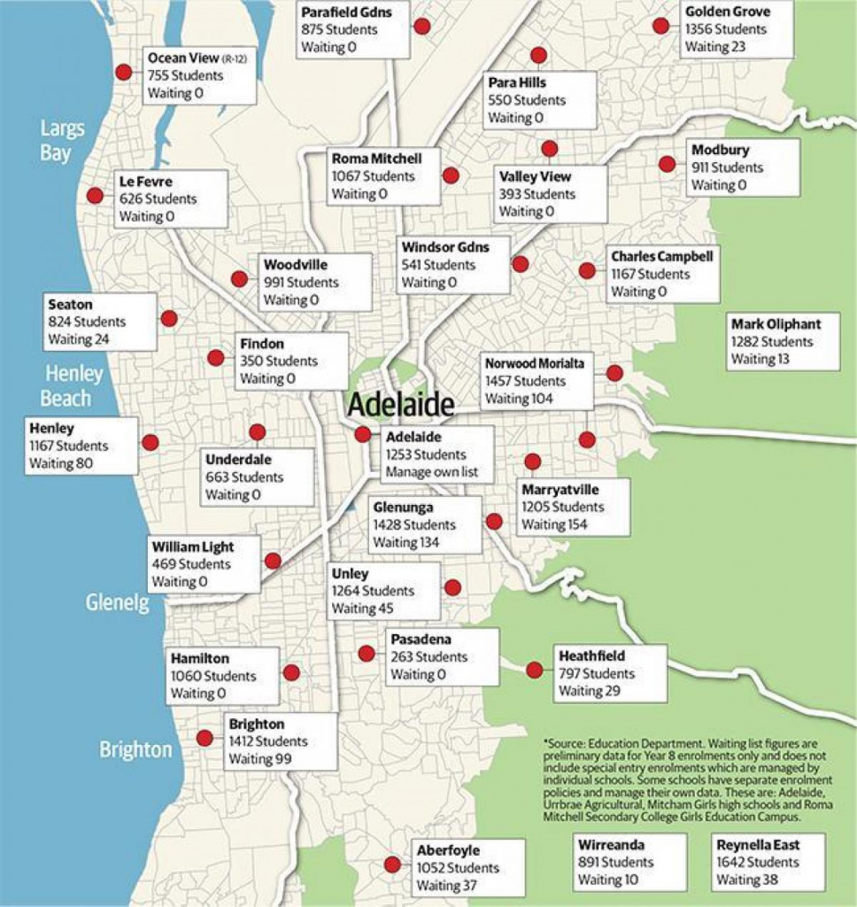 Printable Map Of Adelaide Suburbs Printable Maps