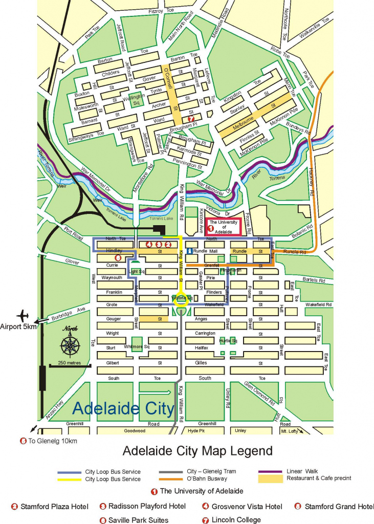 Printable Map Of Adelaide Suburbs Printable Maps