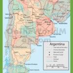 Printable Map Of Argentina Printable Maps