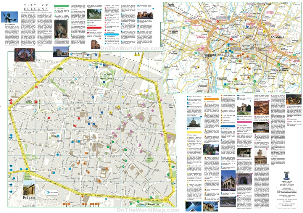 Printable Map Of Bologna City Centre Free Printable Maps