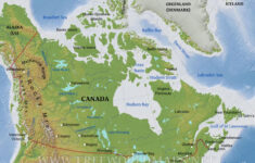 Printable Map Of Canada Printable Canada Map With Provinces