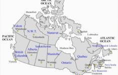 printable map of canada provinces and territories and capital cities Printable Map Of Canada Provinces And Territories And Capital Cities