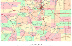 Printable Map Of Colorado Springs Printable Maps