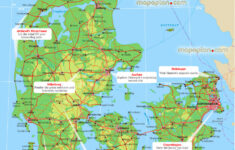 Printable Map Of Denmark Printable Maps