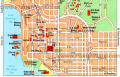 Printable Map Of Downtown San Diego Printable Maps