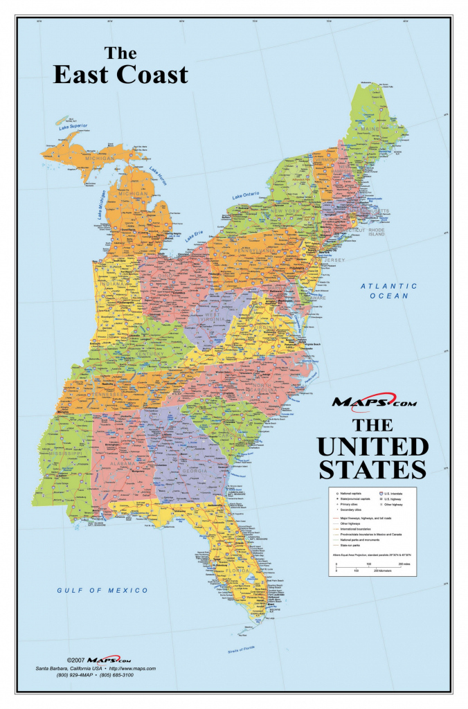 Printable Map Of Eastern Usa Printable US Maps