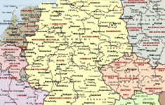 printable map of germany with cities and towns Printable Map Of Germany With Cities And Towns