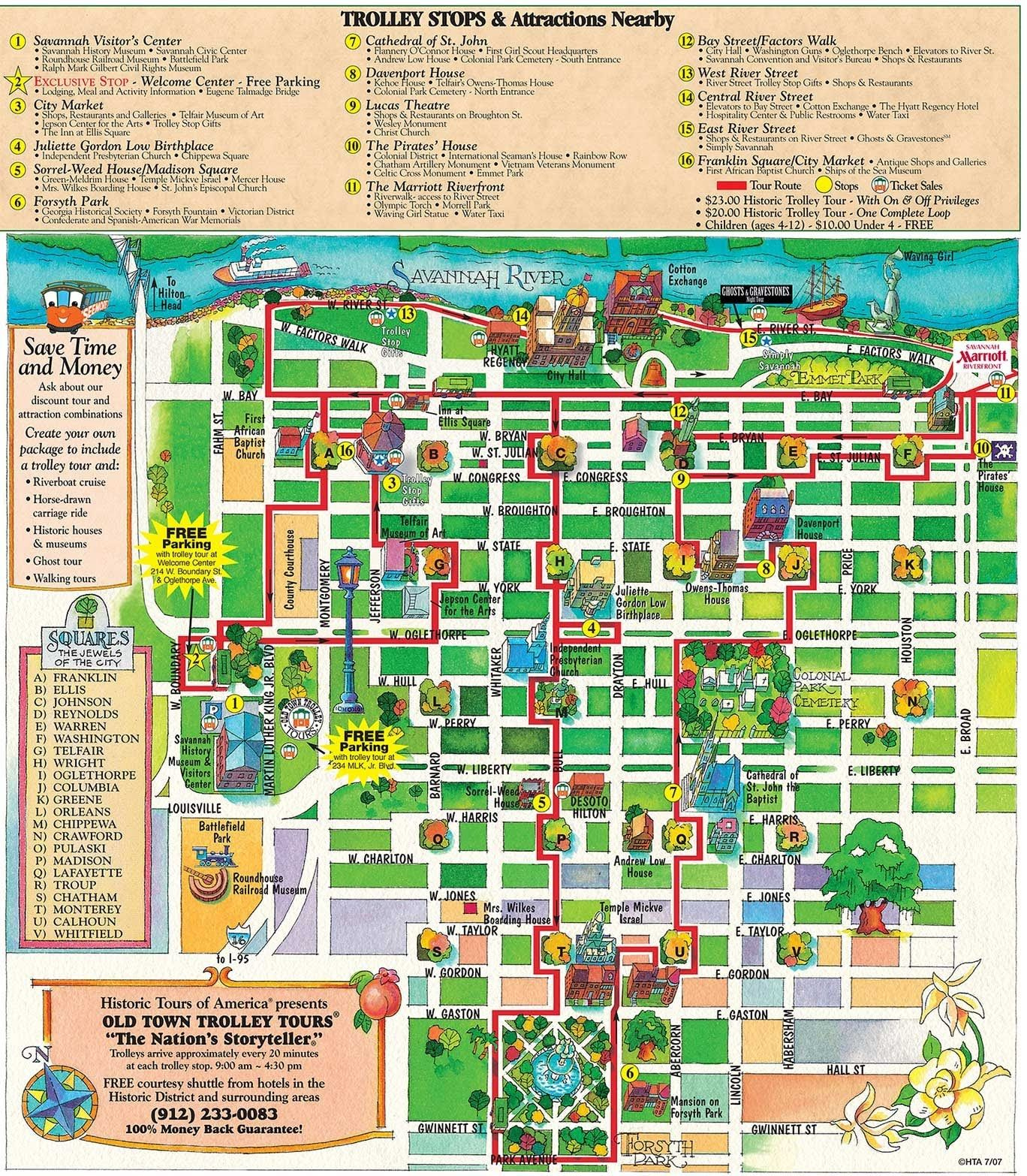 Printable Map Of Historic Savannah Reasons Why Savannah Is The 