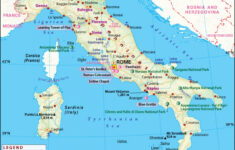 Printable Map Of Italy With Cities And Towns Printable Maps
