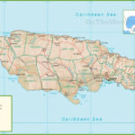 Printable Map Of Jamaica Printable Maps