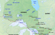 printable map of ontario printable maps Printable Map Of Ontario Printable Maps