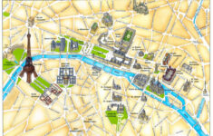 Printable Map Of Paris With Tourist Attractions Printable Maps