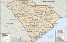 printable map of south carolina printable maps Printable Map Of South Carolina Printable Maps