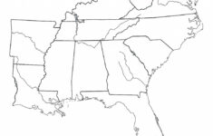 Printable Map Of Southeast United States Printable Maps