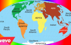 Printable Map Of The 7 Continents And 5 Oceans Free Printable Maps