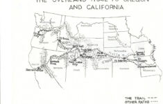 Printable Map Of The Oregon Trail Printable Maps