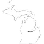 Printable Map Of The State Of Michigan EPrintableCalendars Map
