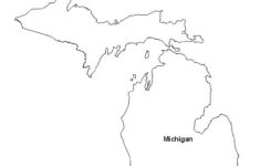 Printable Map Of The State Of Michigan EPrintableCalendars Map