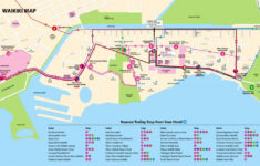 Printable Map Of Waikiki Printable Maps