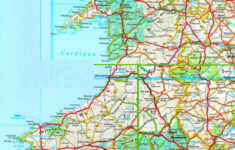 Printable Map Of Wales Printable Maps