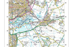 Printable Maps Causeway Coast Way Ulster Way Inside Printable Os