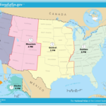 Printable North America Time Zone Map Printable Maps