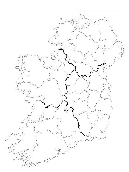 Printable Province Map Of Ireland Google Search Ireland Map Irish 