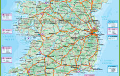 Printable Road Map Of Ireland Physical Map Of Northern Ireland Map