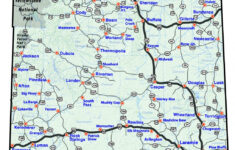 Printable Road Map Of Wyoming Printable Maps