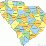 Printable South Carolina Maps State Outline County Cities
