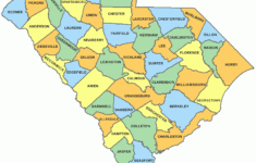 Printable South Carolina Maps State Outline County Cities