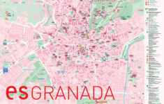 Printable Street Map Of Granada Spain Printable Maps