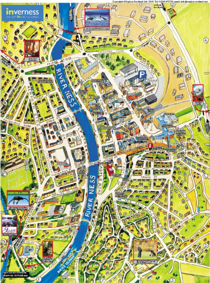 Printable Harrogate Town Centre Map