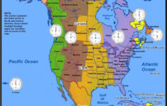 Printable Time Zone Map For Kids Printable Maps