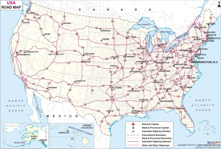 Atlas Printable Driving Maps