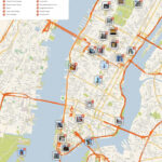 Printable Walking Map Of Midtown Manhattan Printable Maps