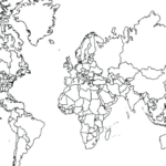 Printable World Map Coloring Page At GetDrawings Free Download