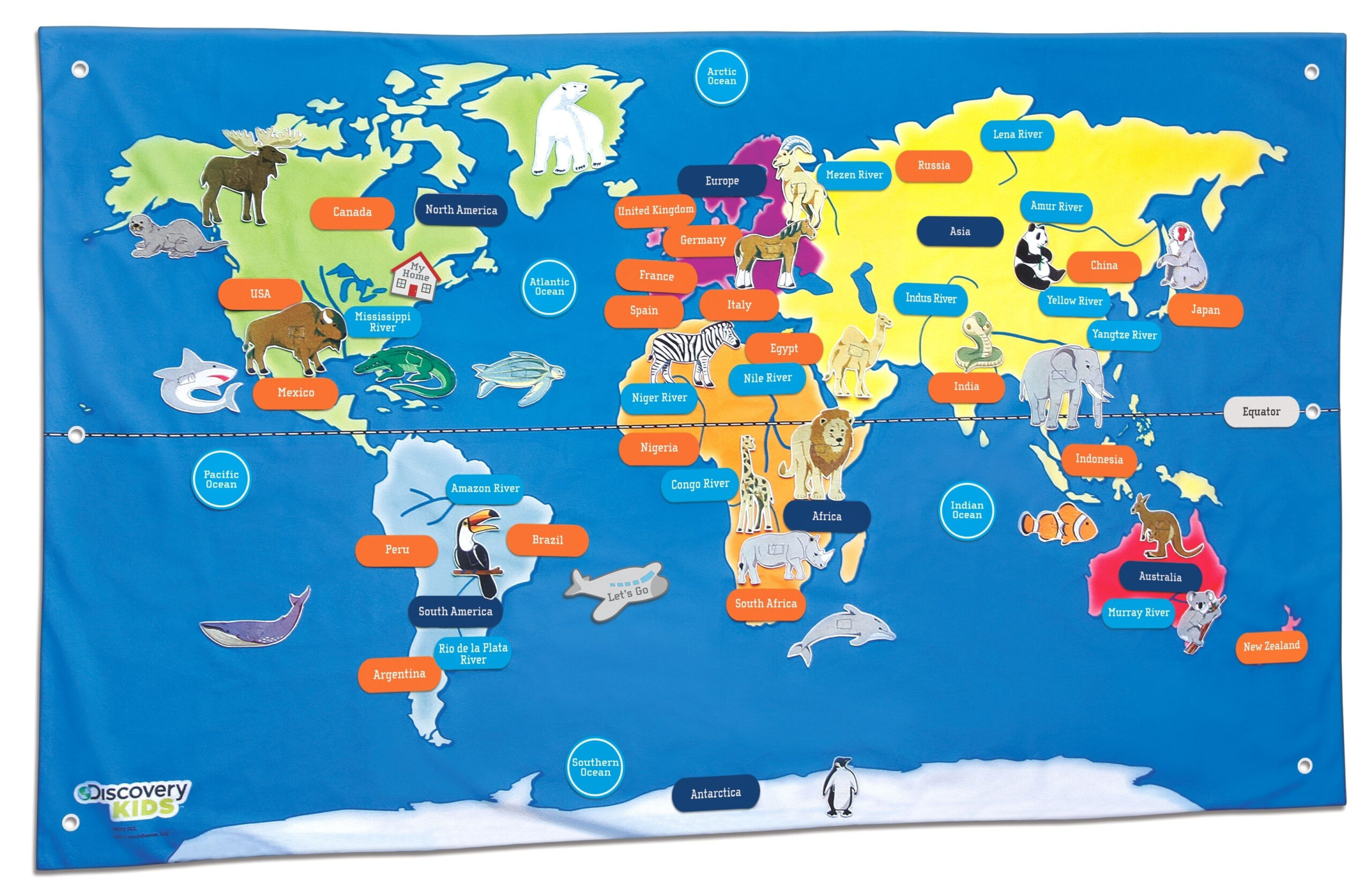 Printable World Map For Kids New Discovery Kids Toys Discovery Kids 