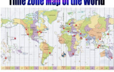 printable world time zone map printable maps Printable World Time Zone Map Printable Maps