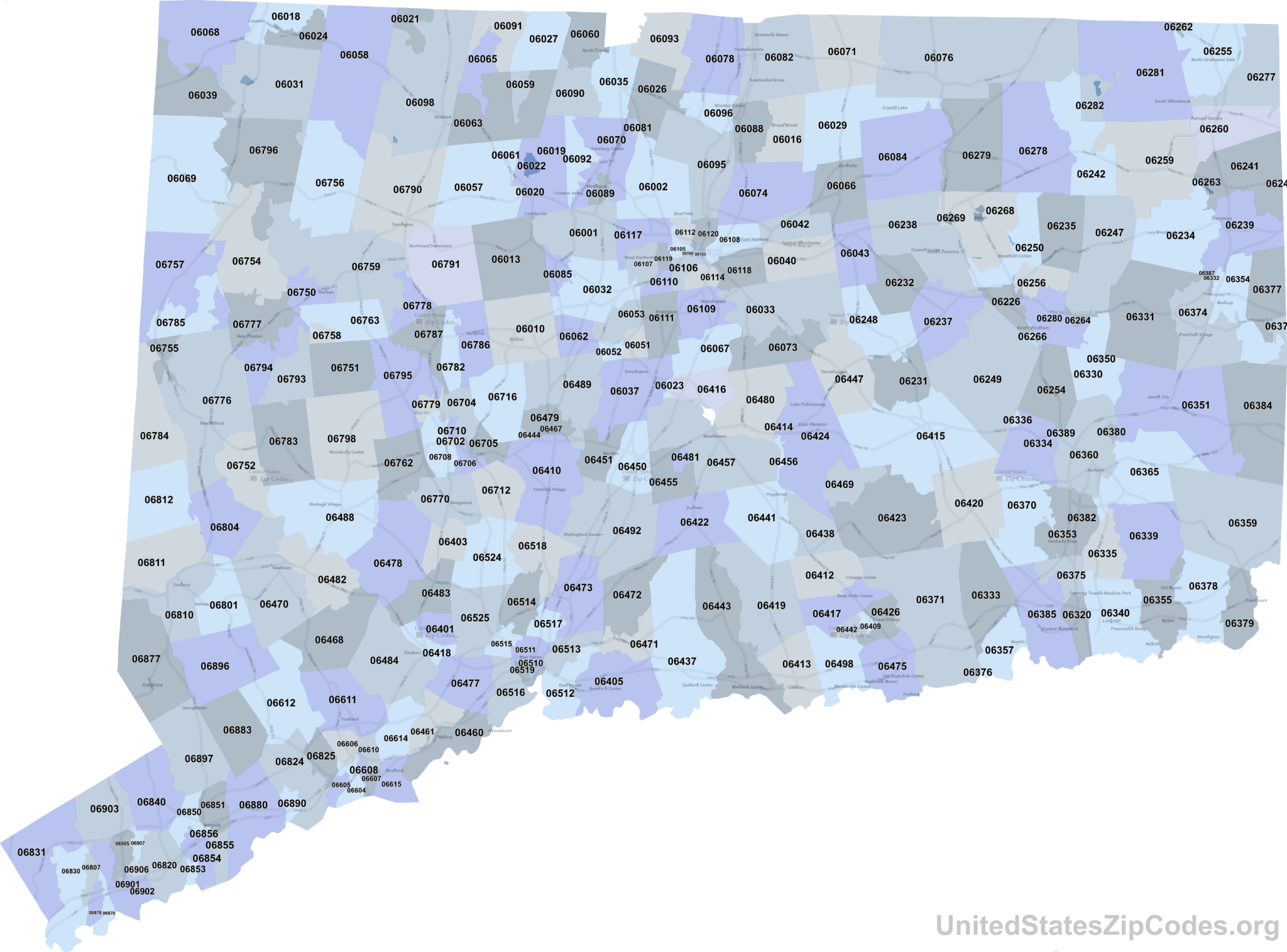 Printable ZIP Code Maps Free Download Adams Printable Map