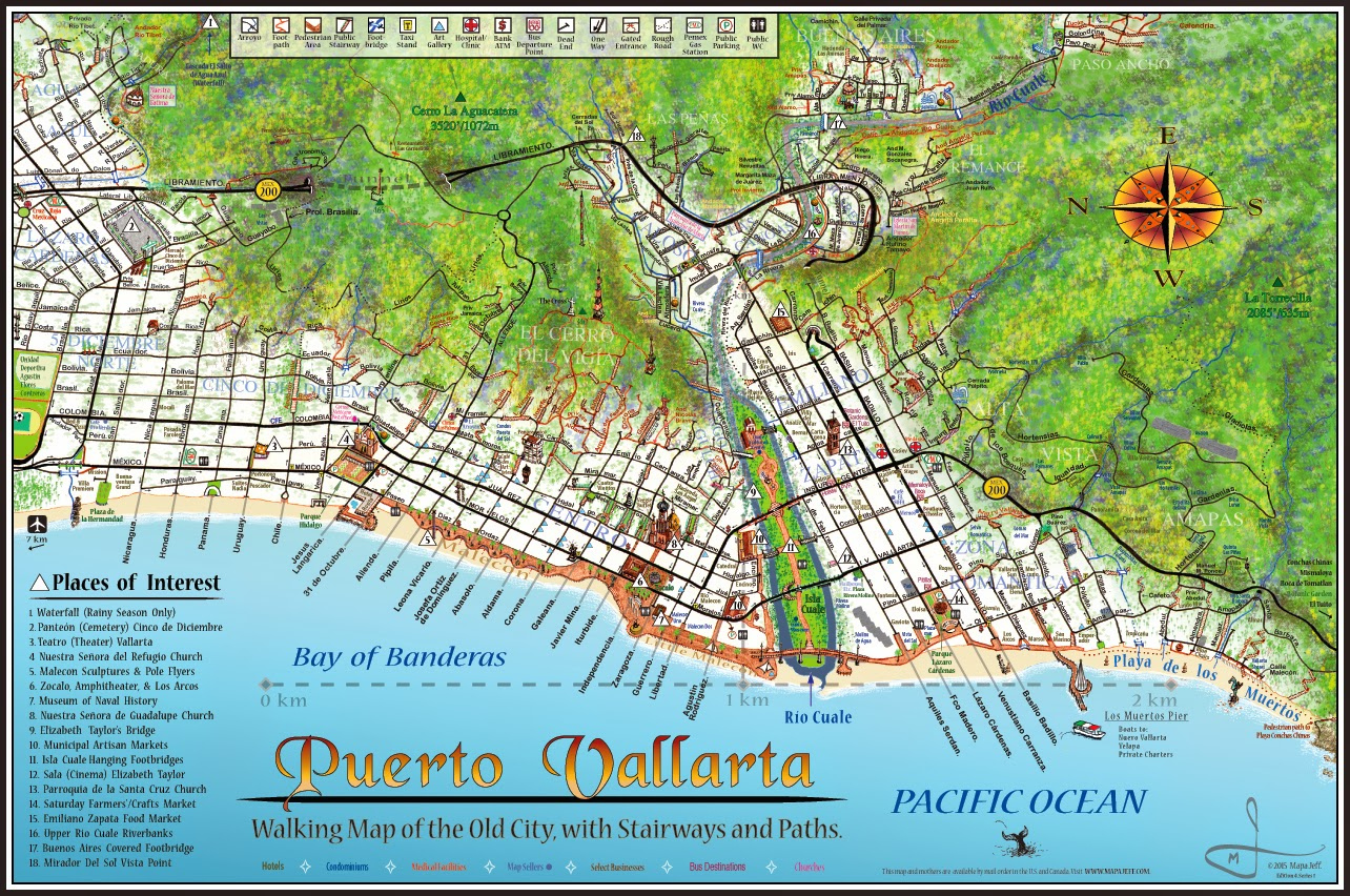 Puerto Vallarta Map