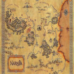 Quot Map Of Narnia Quot Poster By Luv2right Redbubble