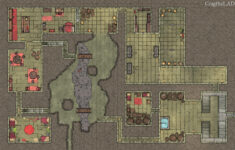 Redbrand Hideout Map Lost Mine Of Phandelver Battlemaps